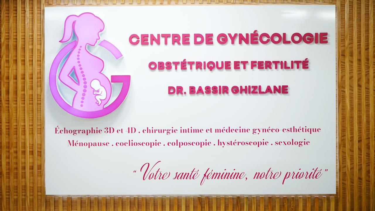 Enseigne du Centre de Gynécologie Obstétrique et Fertilité - Dr Bassir Ghizlane